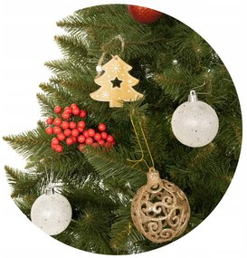 Dekorstudio Umelý Vianočný stromček na pni Smrek 160cm