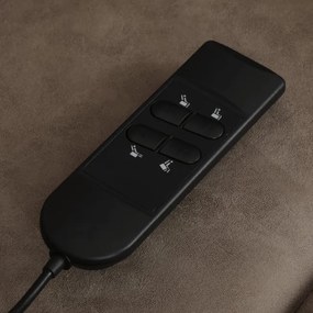 Polohovacie kreslo béžové, elektrické TV-L8902 LAN3
