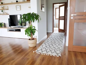 Behúň BERBER BENI krémový so strapcami