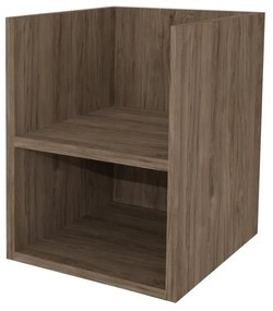 Mereo, Mereo Aira, kúpeľňová skrinka 40 cm, spodná, Multidecor, Dark Rockford Hic, MER-CN795SDRH1