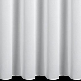 ZÁCLONA NA KRÚŽKOCH DEBRA 400X160 CM BIELA