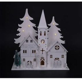 Brilagi - LED vianočná dekorácia LED/2xAA kostolík