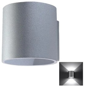 Sollux SL.0049 - Nástenné svietidlo ORBIS 1 1xG9/40W/230V šedá
