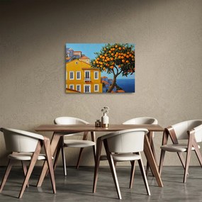 Sklenený obraz - Pomarančovník (70x50 cm)