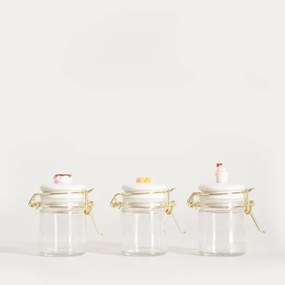 Sada troch nádob VASETTO s uzáverom 760419 (3 ks)