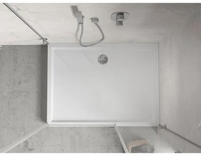 Mexen Flow+, obdĺžniková sprchová vanička 100 x 90 cm, biela lesklá, 46R109010H