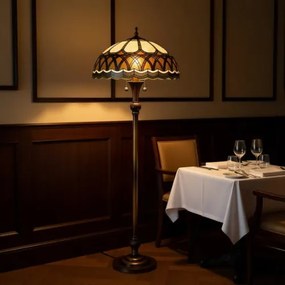 Stojaca lampa Tiffany Clayre & Eef COLOSSAL 56*164 13KG