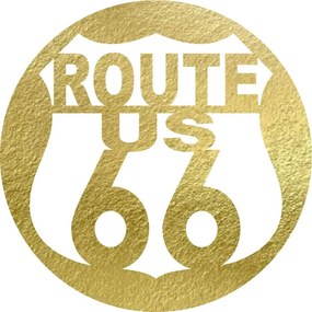 SENTOP | Drevený znak Route 66 – Dekorácia do interiéru | SENTOP PR0411