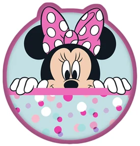 Detský dekoračný vankúšik 32 x 32,5 cm - Minnie "Dots 02"