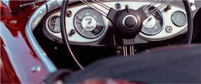 Obraz - Detail automobilu (120x50 cm)