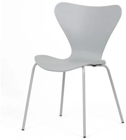 Židle Jídelní, šedá, plast, CT-X7034 GREY