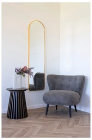 Hnedé kreslo z textílie buklé Covelo – House Nordic