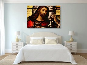 Obraz Ježiš s jahniatkom - 90x60