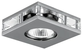 EMITHOR Moderné zápustné osvetlenie DOWNLIGHT, strieborné