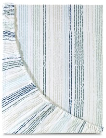 MAKOSATÉNOVÉ PRESTIERADLO S GUMOU PRINT 100X200X30 CM VZOROVANÁ