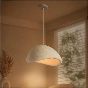 BRILAGI - Závesné svietidlo na lanku WABI SABI 1xE27/60W/230V pr. 40 cm biela
