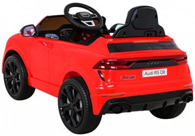 RAMIZ Elektrické autíčko - Audi RS Q8  - červené - motor 2 x 35W - batéria 12V7Ah - 2022