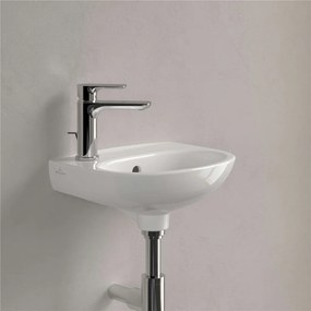 VILLEROY &amp; BOCH O.novo závesné umývadielko s otvorom vľavo, s prepadom, 360 x 275 mm, biela alpská, 43403L01