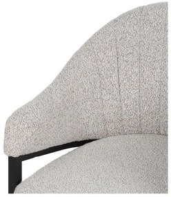 Svetlosivé kreslo – Ixia