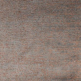 Šedohnedé zatemňovacie závesy s aplikáciou v hornej časti 140 x 250 cm