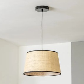 Brilagi - LED luster na lanku CERIA 1xE27/40W/230V, priemer 35 cm, béžový