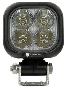 LED Bodové svietidlo pre automobil BLACK LED/40W/10-30V IP69 5700K hranatý