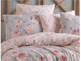 Bavlnené obliečky Maison Ružové 200x220/2x70x90 cm