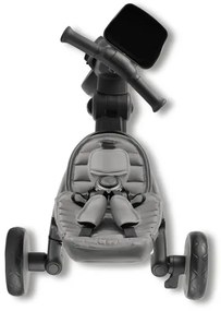 KINDERKRAFT - Detská trojkolka JAZZ 2 sivá