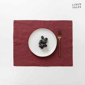 Ľanové prestieranie 35x45 cm Marsala – Linen Tales