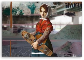 Gario Obraz na plátne Dievčatko s doskou - Jose Luis Guerrero Rozmery: 60 x 40 cm