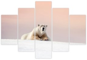 Obraz - Ľadový medveď (150x105 cm)