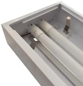 Žiarivkové svietidlo T8 2xG13/18W/230V 120 cm biela