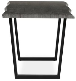 Autronic BONTEC Jedálenský stôl 140x80cm, mdf, sivý dub, HT-F4214 GREY Farba: Hnedá