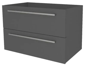 Mereo, Mereo Bino, kúpeľňová skrinka 101 cm, Multidecor, Šedá diamant, MER-CN692SSEDD