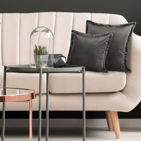 DEKORAČNÁ OBLIEČKA NA VANKÚŠ RIA45X45 CM OLIVOVÁ