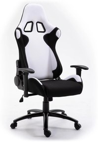 Kancelárska/herná stolička Fainan (biela). Vlastná spoľahlivá doprava až k Vám domov. 1069102