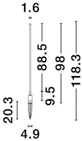 Vonkajšia lampa Dessay 118