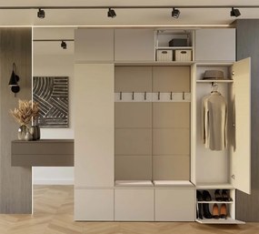 Předsíňová stěna Haga I 200 cm kašmír