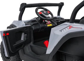 Elektrické autíčko Buggy Gravity 4x4 sivé