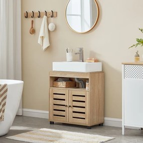 Skrinka pod umývadlo OSKAR BBK004B11 hnedá