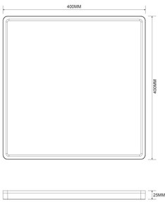 Zuma Line MS748400S-3-GD - LED Stm. svietidlo BOVE 50W/230V 3000/4000/5500K zlatá