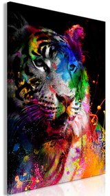 Artgeist Obraz - Bengal Tiger (1 Part) Vertical Veľkosť: 80x120, Verzia: Premium Print