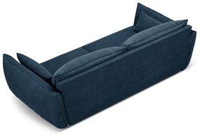 Tmavomodrá pohovka 208 cm Vanda - Mazzini Sofas