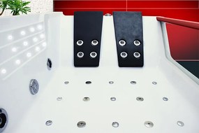 Terra Hydromasážna vírivá vaňa IMPERIA 610H 180×120 s ohrevom vody