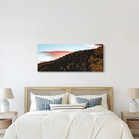 Obraz červánkov nad kopcom (120x50 cm)