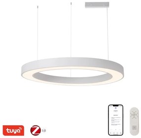Immax NEO 07214L - LED Stmievateľný luster PASTEL LED/68W/230V biela 95cm Tuya + DO