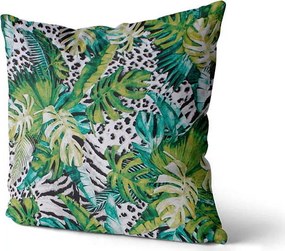 Obliečka na vankúš JESS 50x60 cm - Panter- zelená