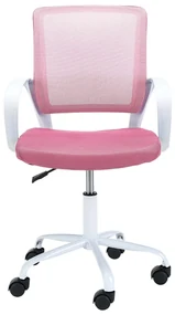 Detská otočná stolička FAUN ružová | BIANO