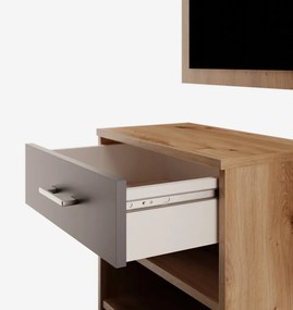 Predsieňová stena Vincent, dub artisan/antracit