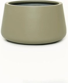 Kvetináč GORDO, sklolaminát, výška 29 cm, béžový
